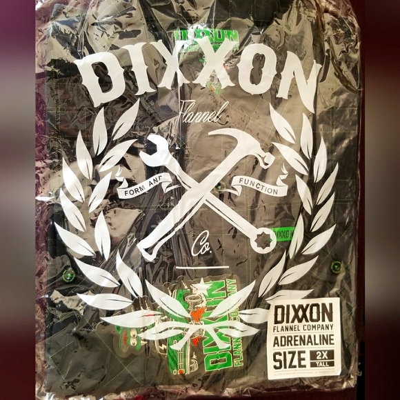 DIXXON Other - Dixxon Adrenaline flannel 2xlt